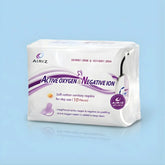 AIRIZ Active Oxygen & Negative Ion Soft Cotton Day Use Sanitary Napkin – 10 Pieces